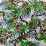 Screen Printed Microfiber Fabric 15Dx15D 30gsm 150cm Breathable 100% Nylon
