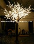 artificial lighted trees