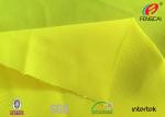 Polyester Cotton Fluorescent Material Fabric Weft Knit For Traffic Police