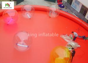 Wholesale Red Large Inflatable Swimming Pools For Adults Outside Commercial Activity from china suppliers