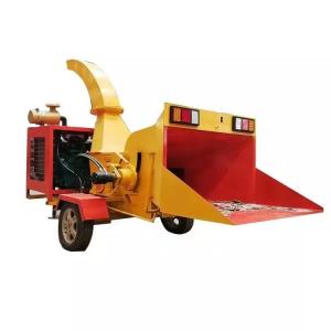 Wholesale Hydraulic System Drum Wood Chipper Wood Branch Shredder 3.5-6 Tons / hour from china suppliers