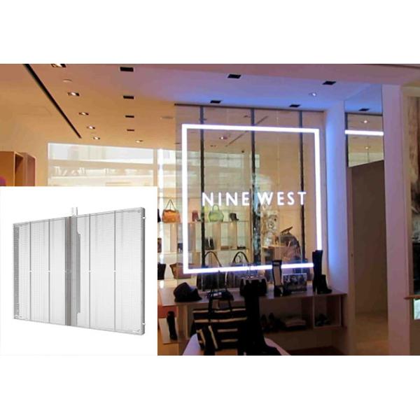 P3.75-6.67mm Indoor Fixed Transparent LED Screens Full Color LED Display Screen