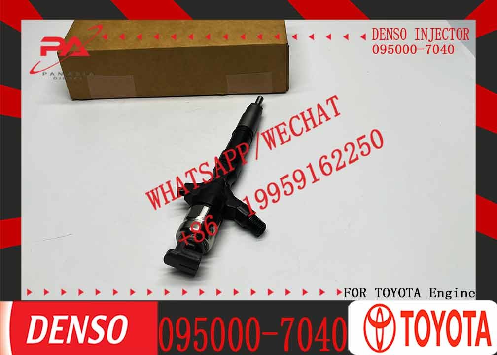 2KD CR Diesel Fuel Nozzle Injector 095000-7040 Common Rail Injector 095000 7040 0950007040 for Toyota