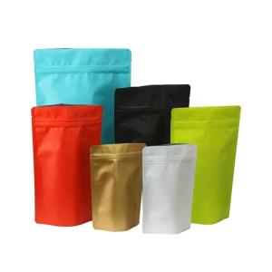 Wholesale Custom Printing Coffee Bag Printed Stand Up Pouches Plastic Zipper Packaging from china suppliers