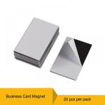 Custom Size Self Adhesive Business Card Magnets 4x6" 6x8''