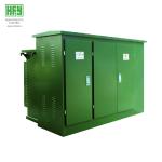 Fully enclosed low loss Combined pad mounted transformer prefabricated