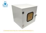 Embedded Door Powder Coated Steel Static Pass Box For Clean Room
