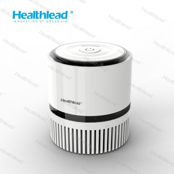 Healthlead 2 Speed Desktop Hepa Air Purifier Concentration Over 1 Million/Cm3