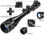6-24X50 Hunting Rifle Scope Illuminated Tactical Scopes OEM ODM