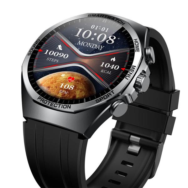 KW268PRO AI-Powered Smartwatch 1.6" AMOLED Display, Waterproof, Zinc Alloy, and