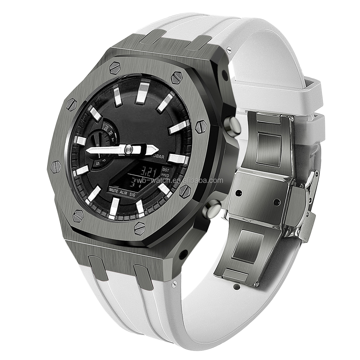 Casio Ga2100 G Shock Case Generation 5Th Mod Kit 316L Stainless Steel Silicone Watch Band