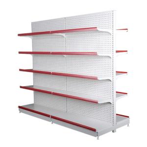 Wholesale 1.2M 2150mm Supermarket Shelf Rack Whit 5 Tier Multi Purpose Metal Shelf 150KG from china suppliers