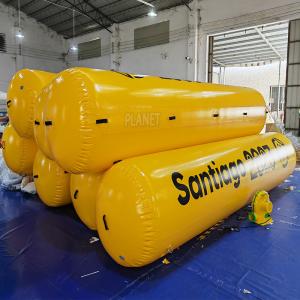 Wholesale Customized Inflatable Long Tube Swimming Buoy Inflatable Pipe Floating Marker Water Buoy from china suppliers