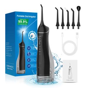Wholesale Home Travel Portable Water Flosser 310ML 4 Modes IPX7 Waterproof Electric Teeth Cleaning Device from china suppliers