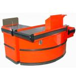 150CM 600MM Automatic Cash Register Supermarket Checkout Counter Cold Roll With