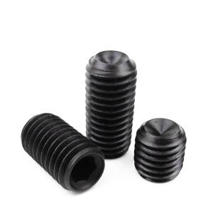 Wholesale 3mm-50mm Black Oxide Flat End Hexagon Socket Set Screw DIN 913/DIN 914/DIN 915/DIN 916 from china suppliers