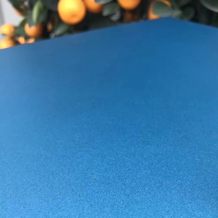 China Grand Metal Manufacturer Sky Blue Color Design 304 316 2MM Thick Stainless Steel Sandbleasting Sheet AFP Finish