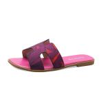 BS116 Summer Women'S Shoes New Korean Style Flat-Toe Flat Slippers Women'S Flat