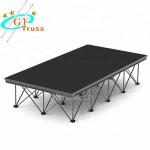 Easy install mobile portable aluminum truss stage for event