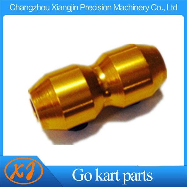 Adjustable Aluminium Anodised Go Kart Throttle Cable Clamp for Brake & Throttle OEM go kart spare parts