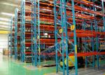 Heavy Duty Shelving Rack Steel Storage Racking 120mm Width For The Logistics