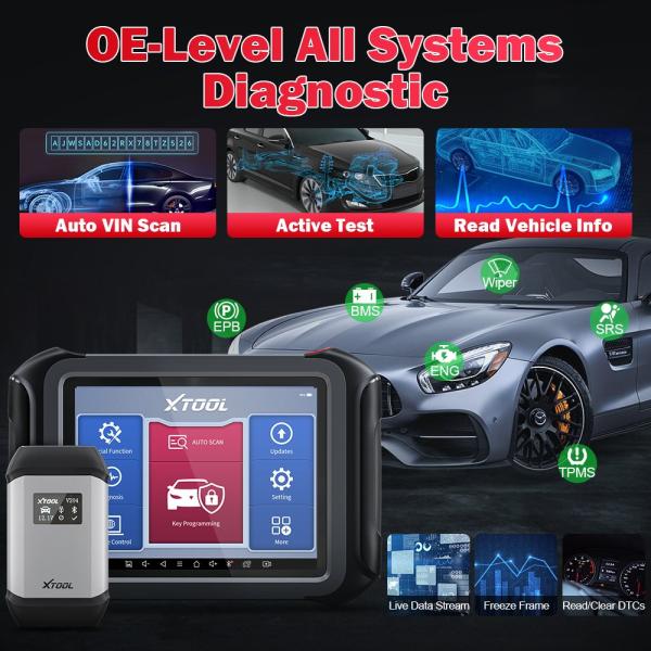 2025 XTOOL X100 MAX Auto Key Programmer IMMO Elite Diagnostic Tools With KC501 ECU Coding Full Bidirectional Control Update of X100 PAD3