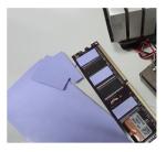 2.9G/CC Acrylate Thermal Heat Transfer Pads , Fiber Optics Thermal Conductive