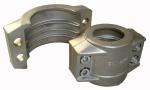 Double Bolt Clamp , Din2817 Safety Clamp Steel Extrusion Technology