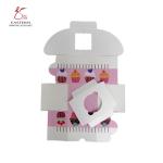 Single 350gsm Cupcake Paper Box CMYK Printed 10x10 Cake Packing Box
