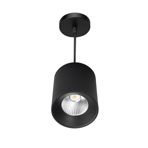 DALI dimmable contral led pandent downlight 15W fixed COB pandent spotlight 74mm