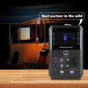 China MPPT Solar Power Station 1000W DC Inverter Portable Power Station Car Camping on sale