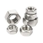 DIN934 Hex Nut M1.6 - M36 Carbon Steel Stainless Steel 306 314 Hex Nuts