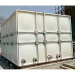 Environmental Protection Equipment Frp Sectional Water Storage Tank Steel Frame
