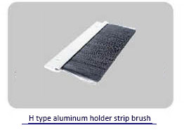 Industrial Door Brush Seal Aluminium/door strip brush