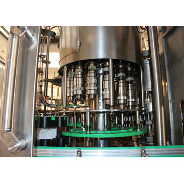 4000 BPH Apple Fruit Juice Filling Machine With Plastic Screw Cap