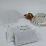 23x23cm Folded Cotton Single Use Restaurant Wet Towel