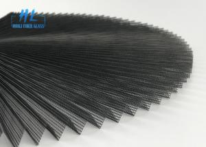 Wholesale 2.2M * 25M Pleated Mesh Folding Window Screen For Sliding Window In Grey from china suppliers