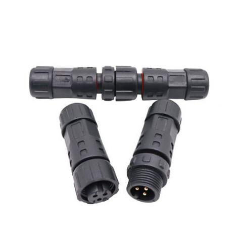 M12 industrial grade waterproof IP67 circular connector for automotive