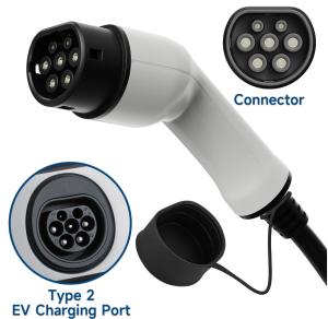 Wholesale Type 2 Female EV Plug 16A 32A EV Connector IEC 62196-2 Car Side Plug For Electric Vehicle from china suppliers