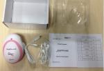 Small Pink color Angelsounds Pocket Fetal Doppler For Transmiting Fetal Heart