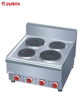 Wholesale JUSTA Counter-Top Electric Hot-plate Cooker Kitchen Equipment 600*650*475mm from china suppliers