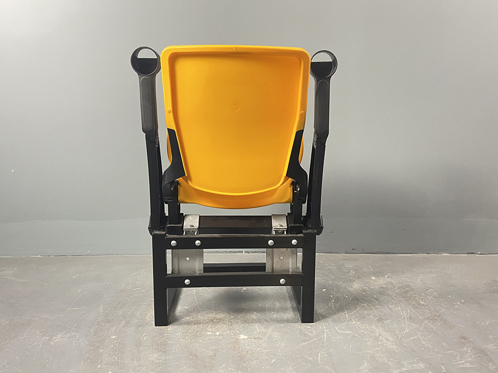 UV Resistant PP Stadium Chair With Cup Holder Armrest