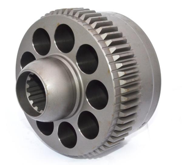 Standard excavator hydraulic spare parts cylinder block 320-C suitable for