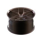 18x7.5 5x120 Lightweight Wheels ET25 Brushed Brown Aluminum Alloy