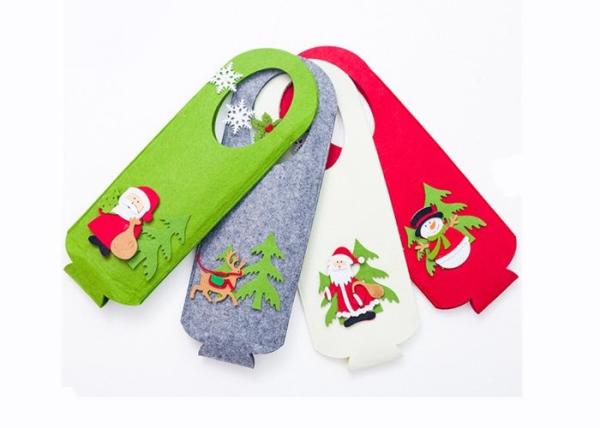 40*14 Cm Environmental Protection Material Felt Wine Bag Felt Fabric Bags For