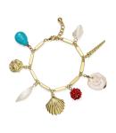 925 Sterling Silver Bracelet Nautical Starfish Beach Marine Life Charm Anklet
