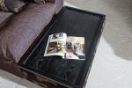 Living Room Couch Linen Fabric Sectional Sofa Set Designs AW-827