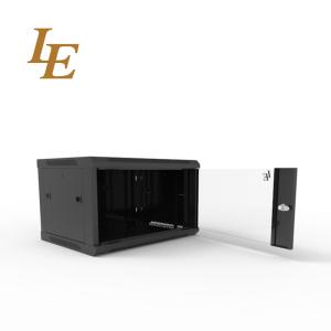 Wholesale Good Quality 19 Inch 9U Wall Mount Rack Enclosure Server Cabinet With Locking Glass Door from china suppliers