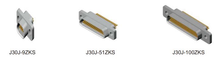 Compact D Type Connector Welded Type Mini Jack Connector 9 Pin J30J-9ZKS