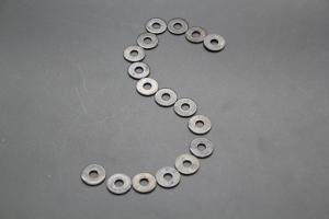 Wholesale Weather Resistance M5 Plain Washers , Large Metal Washers To Protect Fastener Surface from china suppliers